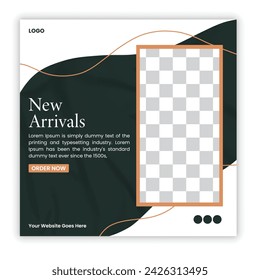 Modern promotion square web banner for social media post mobile apps. Elegant sale and discount promo backgrounds with abstract patterns. Email ad newsletter layouts.