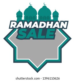 Modern promotion square web ramadhan banner for social media mobile apps 