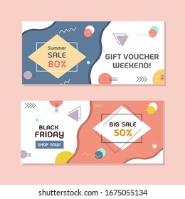 Modern promotion web banner for social media mobile apps,Abstract Stories Template ,gift voucher certificate coupon template,customer sale and promotion