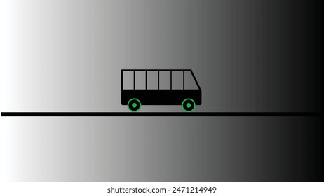 modern public transport concept bus Transportation Fast moving shipping delivery. 