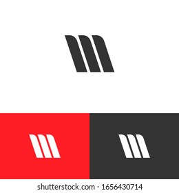 Concepto moderno de diseño de logotipo de línea. Vector para empresas. Eps 10 de moda