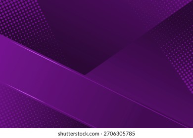 Fondo púrpura moderno con luz. Ilustración vectorial con espacio de copia.