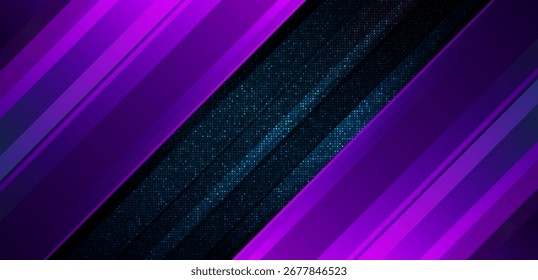 Fondo diagonal púrpura moderno con textura digital brillante, perfecto para tecnología, presentación, diseño abstracto y proyectos gráficos creativos.