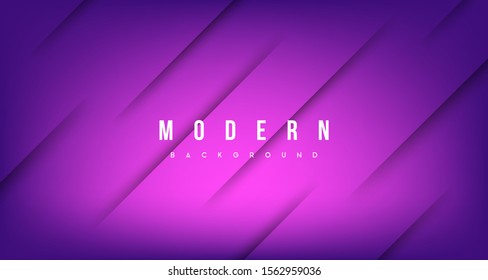 Modern purple geometric background design