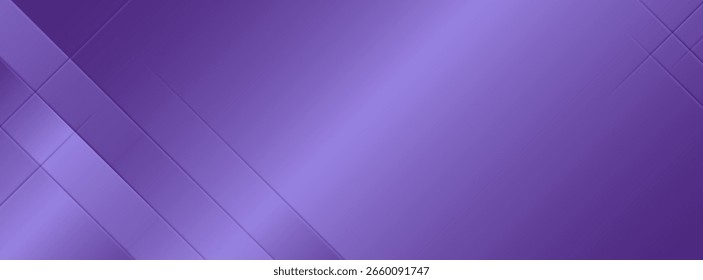 Moderner violetter geometrischer Hintergrund mit Linien und Rechtecken