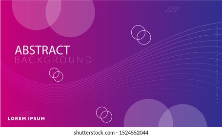 Modern purple gradient background template with  geometric and pattern vector illustrasion