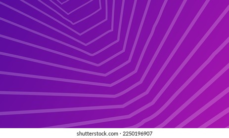 Modern purple gradient backgrounds with lines. Header banner. Bright geometric abstract presentation backdrops. Vector illustration