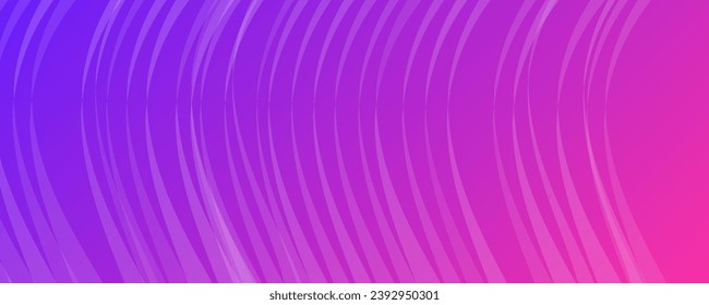 Modern purple gradient backgrounds with lines. Header banner. Bright geometric abstract presentation backdrops. Vector illustration
