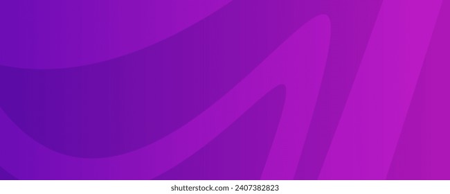 Modern purple gradient backgrounds with wave lines. Header banner. Bright geometric abstract presentation backdrops. Vector illustration