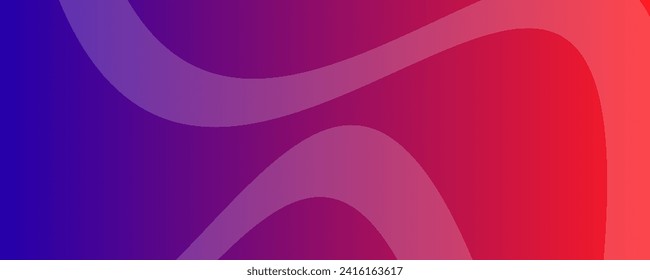 Modern purple gradient backgrounds with wave lines. Header banner. Bright geometric abstract presentation backdrops. Vector illustration
