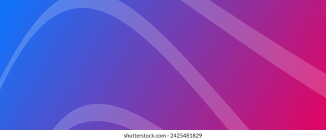 Modern purple gradient backgrounds with wave lines. Header banner. Bright geometric abstract presentation backdrops. Vector illustration