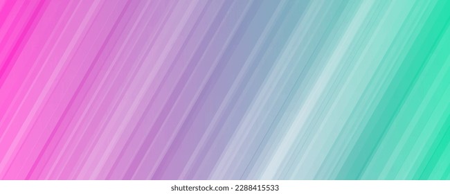 Modernos fondos de degradado violeta y verde con líneas. Cartel de cabecera. Fondo de presentación abstracta geométrica brillante. Ilustración del vector