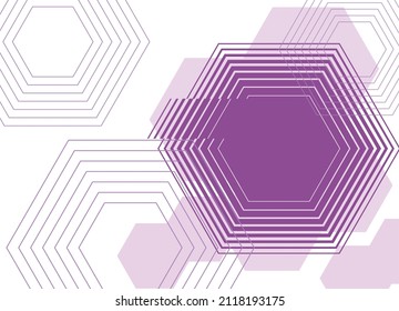 Modern purple pattern of colored abstract geometric shapes on a white background. For web design, social networks, advertising and printing.
Vector background