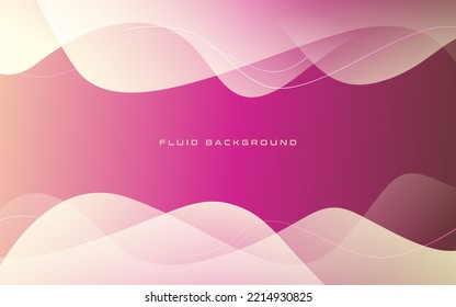 modern purple pink soft gradient color liquid abstract background and fluid shape composition