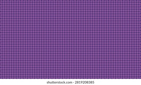 A modern purple seamless basketweave grid pattern background featuring a unique geometric interlocking dash texture. This high-quality vector design is ideal for website backdrops, digital wallpapers, modern branding, product packaging, textile prints, and social media graphics. Its repeating woven grid structure adds depth, style, and a sophisticated touch to any visual project.
#PurpleGridPattern #BasketweaveTexture #SeamlessPattern #VectorBackground #WovenTexture #GeometricPattern #MinimalistBackground #DigitalPaper #GraphicDesignAssets #AbstractPattern