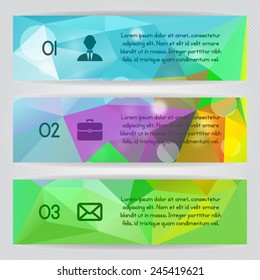 Modern purple triangular style Business Infographics. Vector illustration. can be used for workflow layout, diagram, number options, web design, infographics.