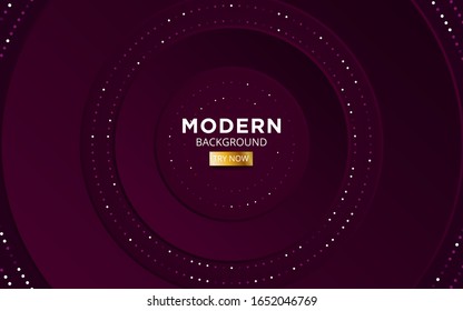 modern purple vector background in dots circle texture.