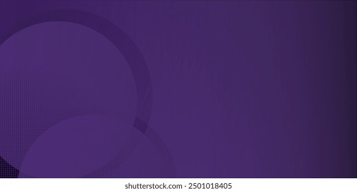 Moderner violett-weißer abstrakter 3D-Kreishintergrund.