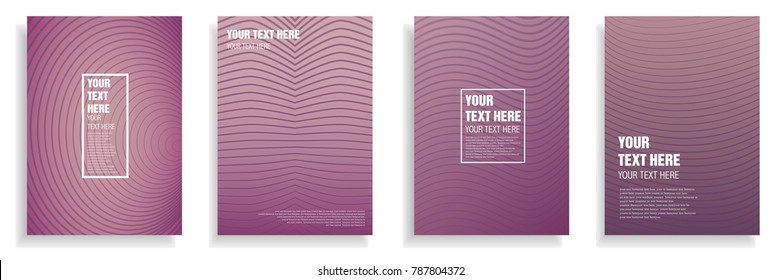 modern purplish cover design with dynamic halftone gradient geometric pattern.