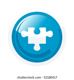 signo de rompecabezas moderno