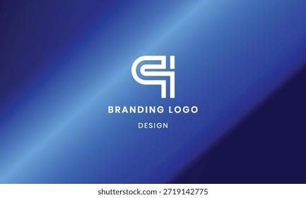 Modern Q logo vector design with colorful gradient background . 