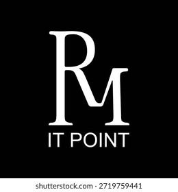 Modern RA IT Point logo featuring clean geometric initials, digital nodes and sharp lines, symbolizing innovation, connectivity, trust and smart tech solutions.