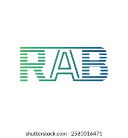 Modern RAB Logo Design. Letter RAB Minimalist, Professional, and Versatile Branding Icon for Business Identity