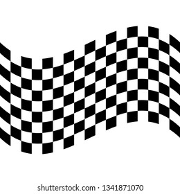 Modern Race Flag Background Template