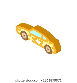 modern racing car vehicle speed isometric icon vector. modern racing car vehicle speed sign. isolated symbol illustration
