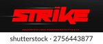 Modern Racing Font Bold Geometric Alphabet Square Letters Set for Dynamic Sport Logo Title Headline. Automotive Typographic Design. Vector typeset.