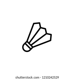 Modern racket ball icon