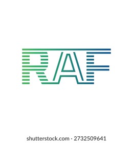 Modern RAF Logo Design. Letter RAF Minimalist, Professional, and Versatile Branding Icon for Business Identity