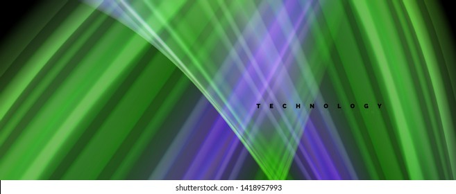 Modern rainbow liquid color flow colorful poster. Wave Liquid shape in black color background. Abstract composition