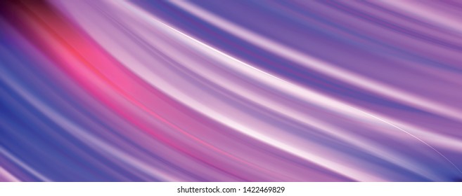 Modern rainbow liquid color flow colorful poster. Wave Liquid shape in black color background. Abstract composition