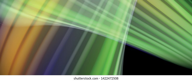 Modern rainbow liquid color flow colorful poster. Wave Liquid shape in black color background. Abstract composition