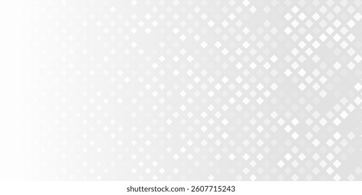 Modern random shifted white cube boxes block background wallpaper banner design abstract simple background