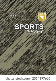 Modern ready-to-print jersey design with dynamic lines and vibrant colors. Perfect for football, basketball, cycling, or sportswear. High-quality, customizable vector file for instant printing.