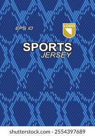 Modern ready-to-print jersey design with dynamic lines and vibrant colors. Perfect for football, basketball, cycling, or sportswear. High-quality, customizable vector file for instant printing.