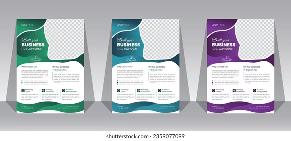Modern Real Creative and Clean Real Estate Template house sale, business growing, Home rent and sale vector with color variation template design.