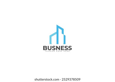 Modern Real Eastate Business Logo design vector Illustration