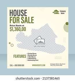 Modern Real Estate Flyer Template, 