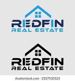 A modern real estate logo