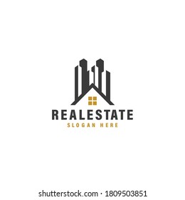 Modern Real Estate Logo design vector