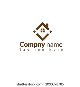 Modern Real Estate Logo Design Template Vector