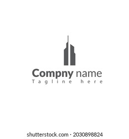 Modern Real Estate Logo Design Template Vector