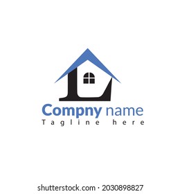 Modern Real Estate Logo Design Template Vector