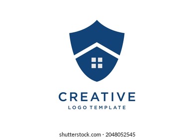 modern real estate logo design vector illustration