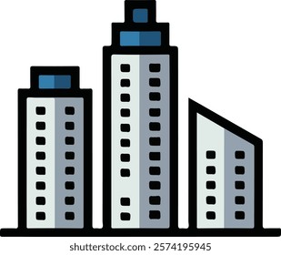 Modern Real Estate Logo Design Creative Residential Building Icon Abstract Home Design Template Real Estate Company Identity Concept