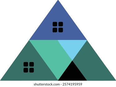 Modern Real Estate Logo Design Creative Residential Building Icon Abstract Home Design Template Real Estate Company Identity Concept