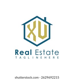 Modern Real Estate Logo – House, Apartment, Building, Architecture, Construction, Property Investment, Corporate Branding Design
